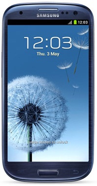 Смартфон Samsung Galaxy S3 GT-I9300 16Gb Pebble blue - Удомля